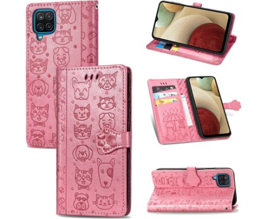 Case Cat-Dog Samsung A165 A16 4G/A166 A16 5G pink