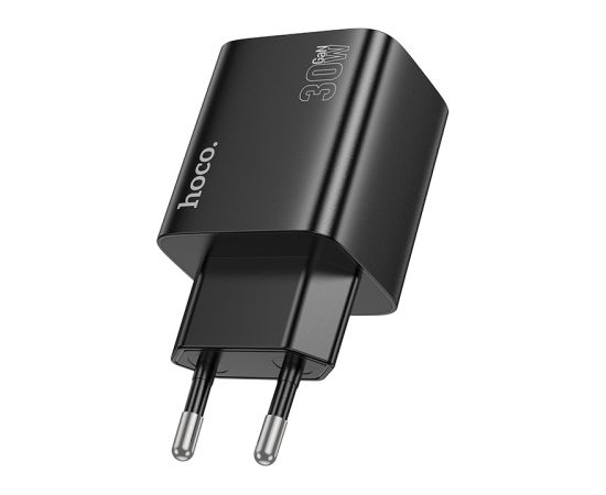 Сетевая зарядка Hoco N56 2xUSB-C/2xUSB-A PD30W черная