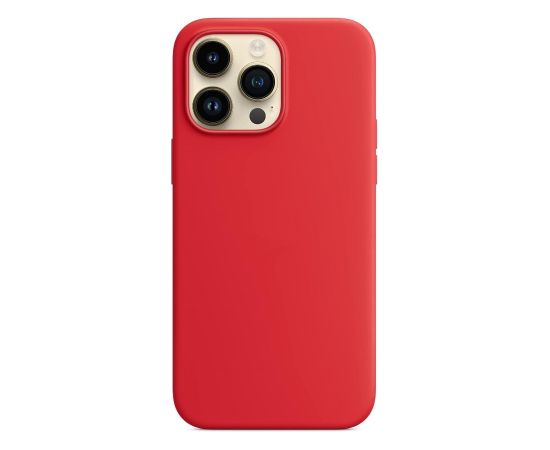 Mag Silicone Case Apple iPhone 16 red