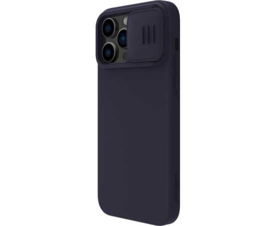 Case Nillkin CamShield Silky Silicone Apple iPhone 15 Pro Max dark purple