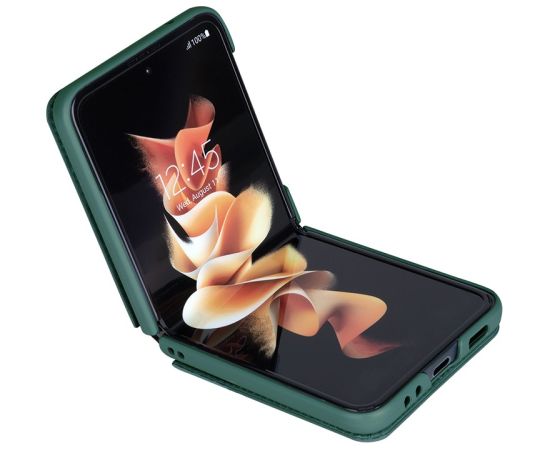 Case Nillkin Qin Pro Leather Samsung F721 Z Flip4 5G green