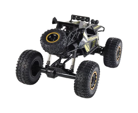 Leantoys Large Remote Control Car 1:8 Scale 2.4G Control Black