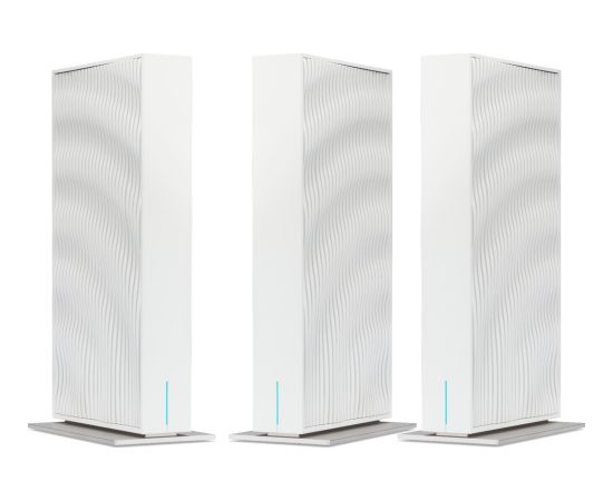 Acer Wave 7, wifi 7 Mesh Router, EU plug, triple pack Gigabit Ethernet Dual-band (2.4GHz + 5GHz or 2.4GHz + 6GHz)