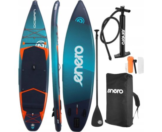 ZESTAW - DESKA SUP 170 KG DMUCHANA ENERO 350x81x15CM OCEAN