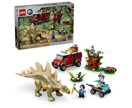 LEGO Jurassic World Миссии динозавров: открытие стегозавра (76965)