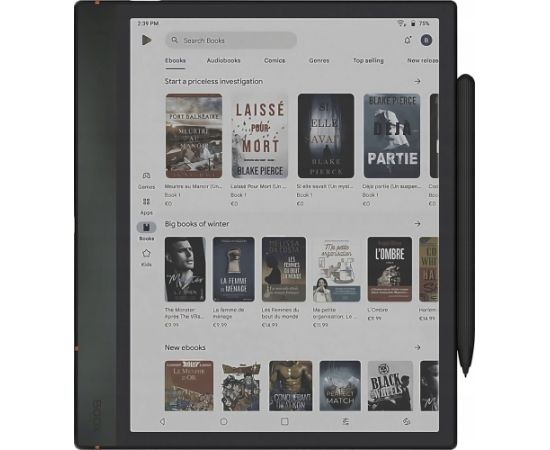 Ebook Onyx Boox Note Air 4 C 10,3" E-Ink Kaleido 3 64GB Wi-Fi Gray