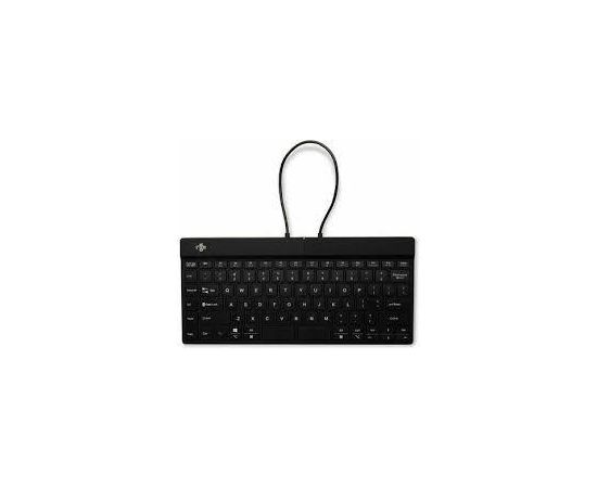 KEYBOARD WRL COMPACT BREAK/BLACK RGOSBUSWLBL R-GO TOOLS