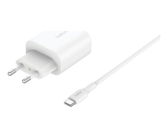 Bezvadu lādētājs Belkin BOOST Charge 3in1 Qi2 15W magn.Charg.Stand white  WIZ029vfWH