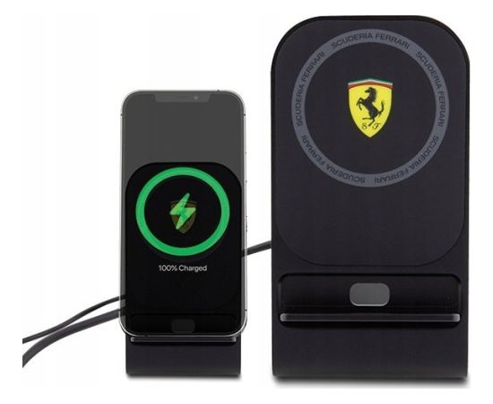 Bezvadu lādētājs Ferrari MagSafe Desk Charger with Stand 15W