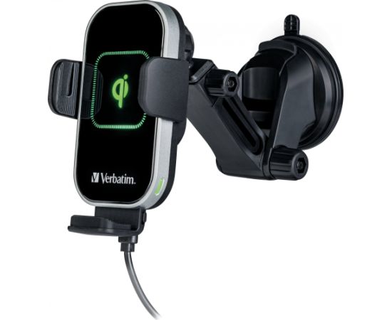 Bezvadu lādētājs12v Verbatim FWC-03 PRO QI  CAR CHARGER