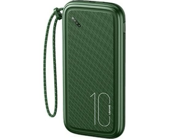 Powerbank Usams PB56 10000mAh 2xUSB green