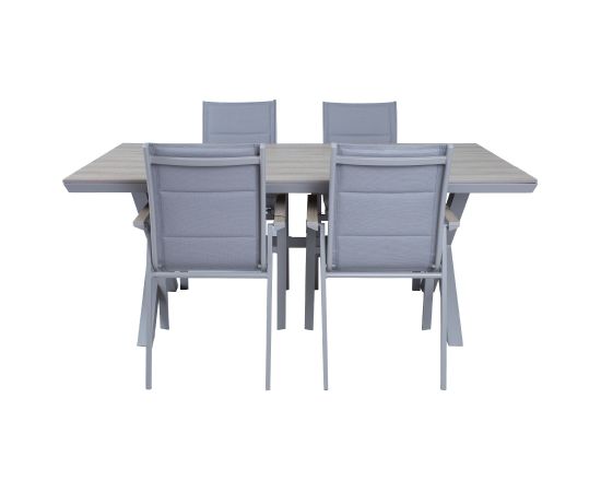 Garden furniture set CORINNA table and 4 chairs