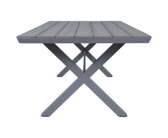 Table CORINNA 180x100x75cm, light grey