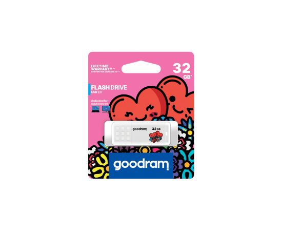 GoodRam UME2 Valentine USB 2.0 32GB White