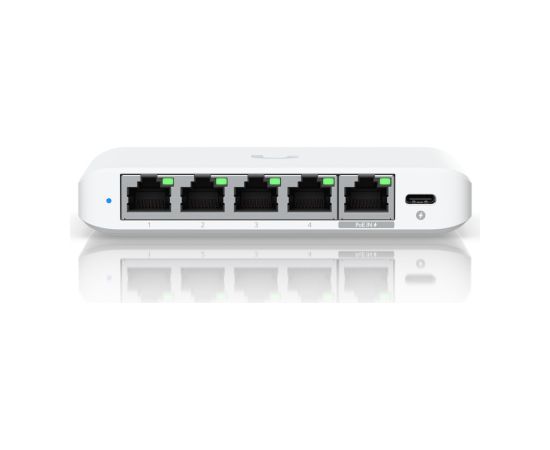 Ubiquiti UniFi Flex Mini 2.5G Managed 2.5G Ethernet (100/1000/2500) Power over Ethernet (PoE) Desktop White