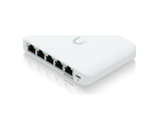 Ubiquiti UniFi Flex Mini 2.5G Managed 2.5G Ethernet (100/1000/2500) Power over Ethernet (PoE) Desktop White