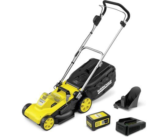 Akumulatora zāles pļāvējs Karcher LMO 3-18 Battery Set; 18 V; 1x5,0 Ah akum.