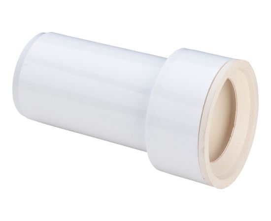 Viega savienojuma caurule pisuāram,  d=50x50 mm, 130 mm, plastmasa, balts