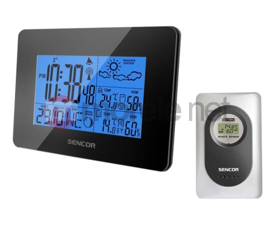 Klimata monitors Sencor SWS 50B Weather Station with Wireless Thermometer and Hygrometer