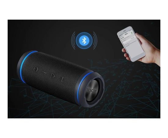 Bezvadu skaļrunis Sencor Bluetooth SSS 6400 Sirius 30W, TWS, NFC, IPX6  red