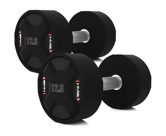 Hanteļu komplekts HPC SET POLYURETHANE DUMBBELLS 2 x 2.5 - 50 KG CPU  - 1050 KG HMS