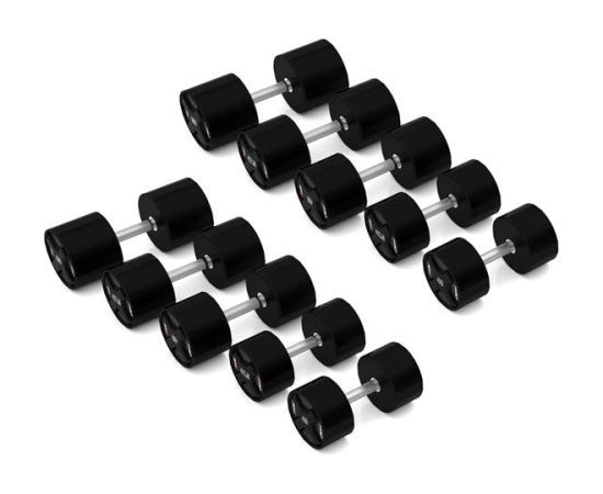 Hanteļu komplekts HPC SET POLYURETHANE DUMBBELLS 2 x 40 - 50 KG CPU - 450 KG HMS