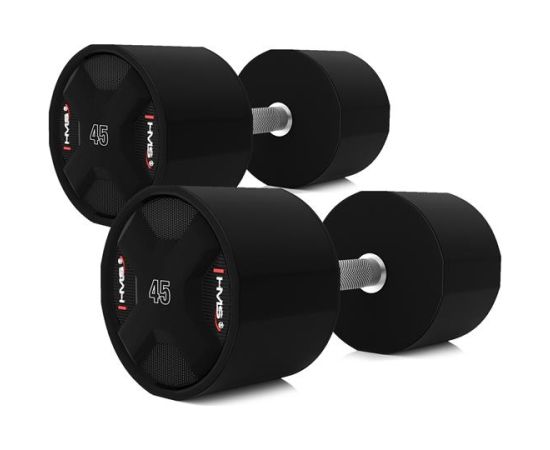 Hanteļu komplekts HPC SET POLYURETHANE DUMBBELLS 2 x 40 - 50 KG CPU - 450 KG HMS