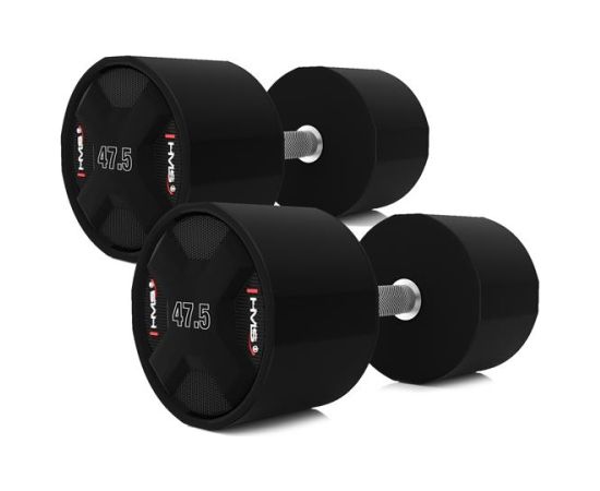 Hanteļu komplekts HPC SET POLYURETHANE DUMBBELLS 2 x 40 - 50 KG CPU - 450 KG HMS