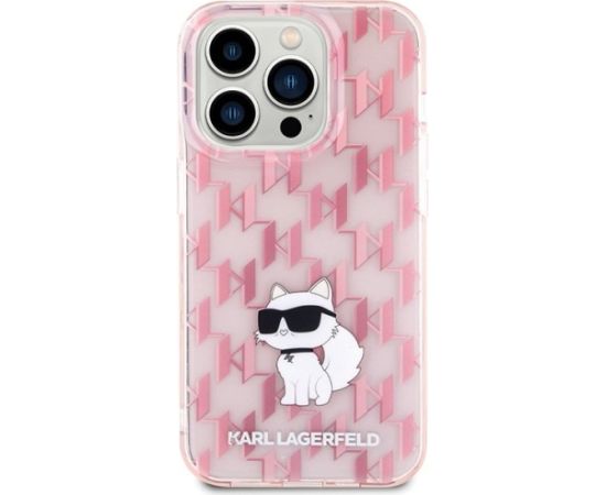 Karl Lagerfeld KLHCP15LHNCMKLP Aizmugurējais Apvalks Priekš Apple iPhone 15 Pro