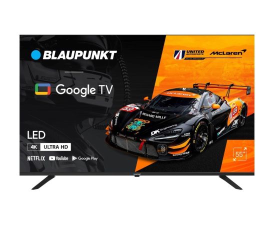 TV Blaupunkt 55UGC5500S 55" 4K Ultra HD DLED Google TV Wi-Fi Bluetooth Black