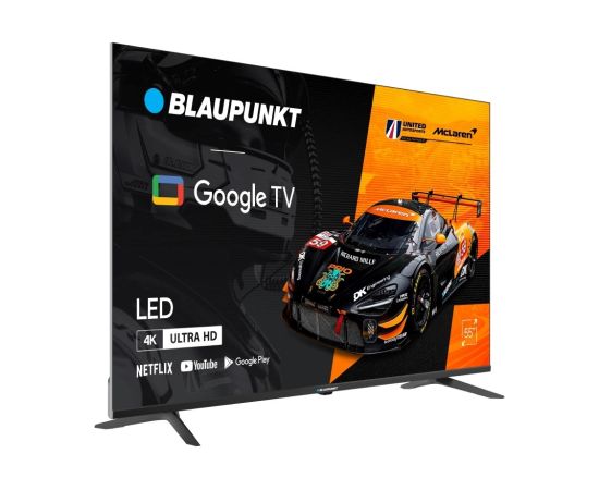 TV Blaupunkt 55UGC5500S 55" 4K Ultra HD DLED Google TV Wi-Fi Bluetooth Black