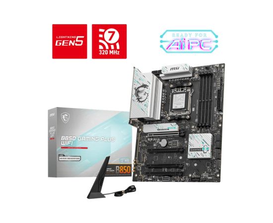 MSI B850 GAMING PLUS WIFI motherboard AMD B850 Socket AM5 ATX