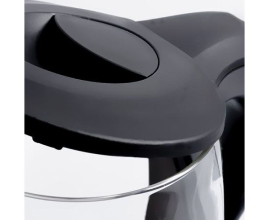 ELDOM C410 LITEA electric kettle 1.2 L 1500 W Black, Transparent