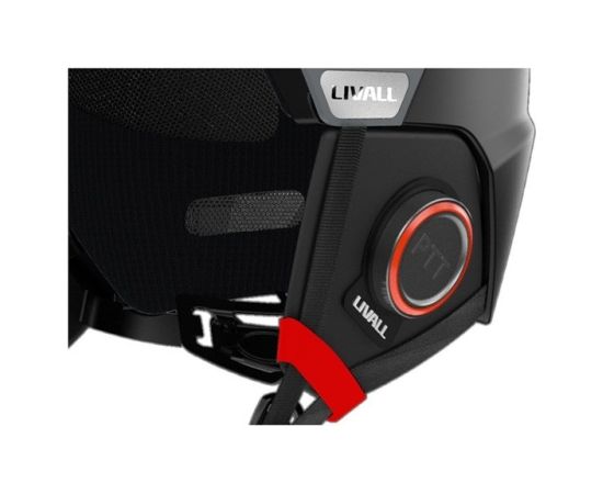 Livall Kask narciarski Bluetooth 57-61cm Intercom/SOS biał