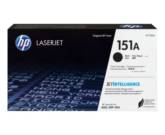 HP 151A (W1510A) toner cartridge, Black (3050 pages)