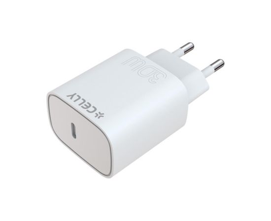 Celly - TC1USBC30WEVO - 30W USB-C Wall Charger