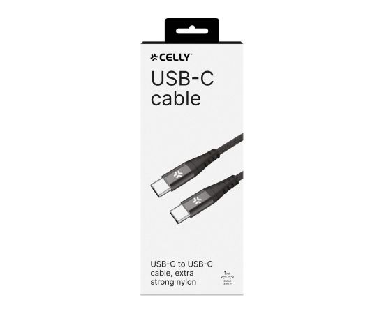 Celly USB-C to USB-C Cable 60W