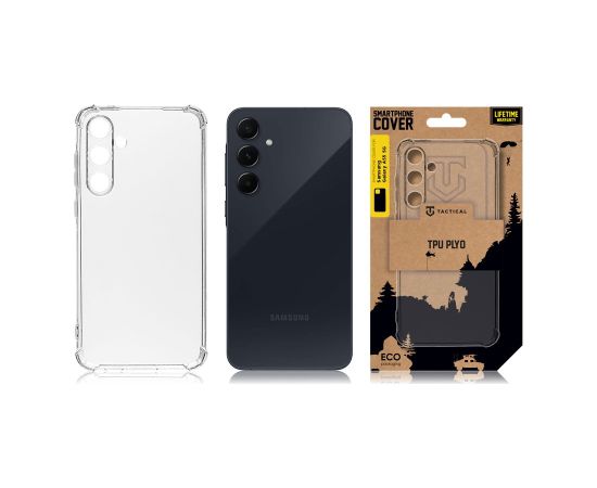 Tactical TPU Plyo Cover for Samsung Galaxy A55 5G Transparent