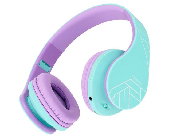 Wireless Headphones for kids PowerLocus P2 (blue-purple)