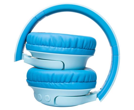 PowerLocus Bobo wireless headphones for kids (blue)