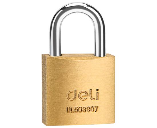 Deli Tools brass padlock EDL508907