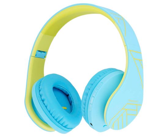 Wireless Headphones for kids PowerLocus P2 (blue-green)