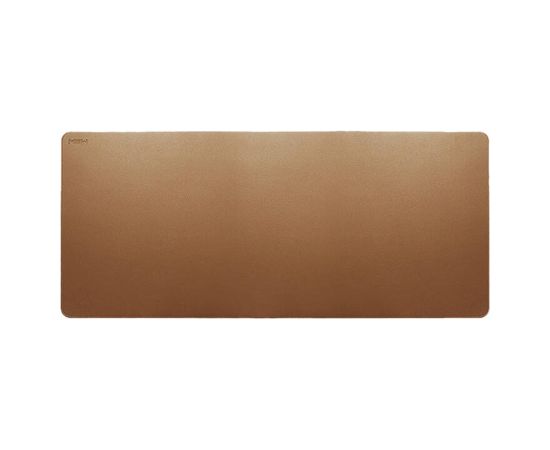 Monochrome leather mouse pad MIIIW (Brown)