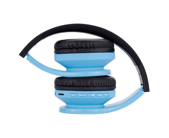 PowerLocus P1 wireless headphones for kids (blue-black)