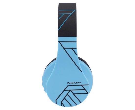 PowerLocus P1 wireless headphones for kids (blue-black)