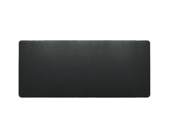 Monochrome leather mouse pad MIIIW (Black)