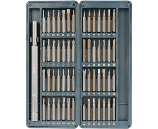 Deli Tools EDL241057 precision screwdriver set, 57 el.