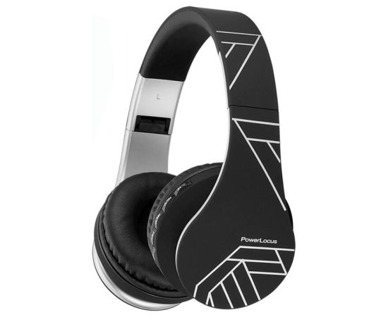 PowerLocus P1 wireless headphones (black and white)