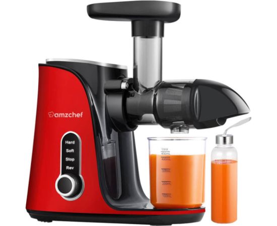 AMZCHEF GM3001-RD slow speed juicer (red)