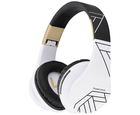 Wireless Headphones PowerLocus P2 (black-white)